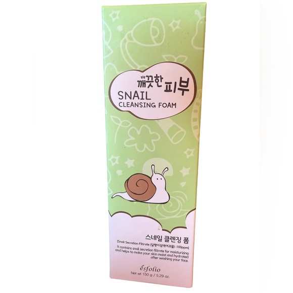 Esfolio NIB 3 Pc Korean Pure Skin Cleansing Foam Set - Milk, Snail, Vitamin C - Picture 6 of 12